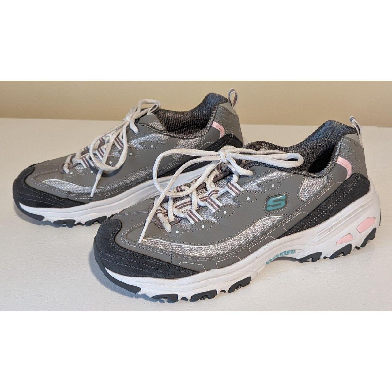 NWOT Skechers D Lites New Journey gray and light. Depop