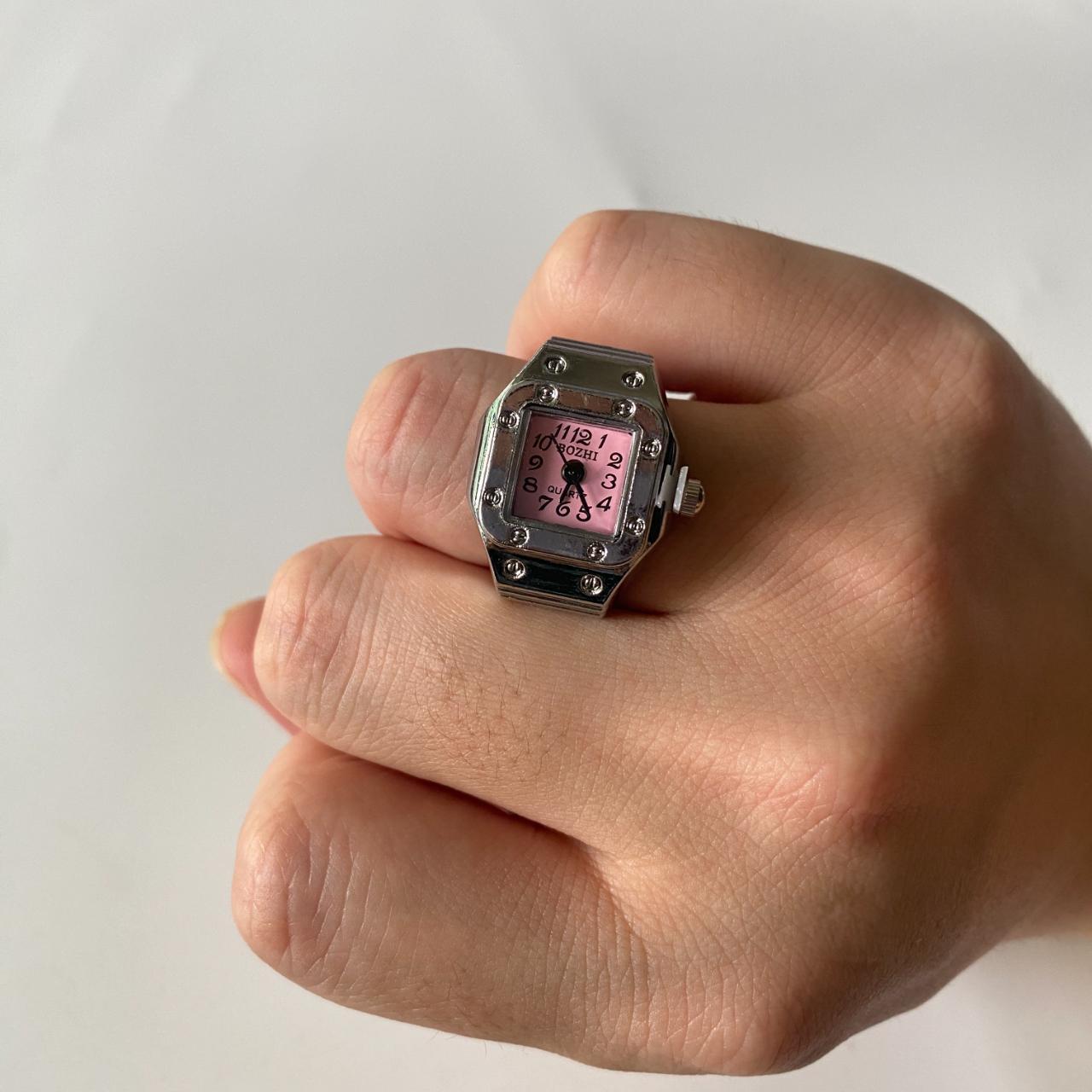 y2k 2000s vintage look stylish rings. cool watch | Depop