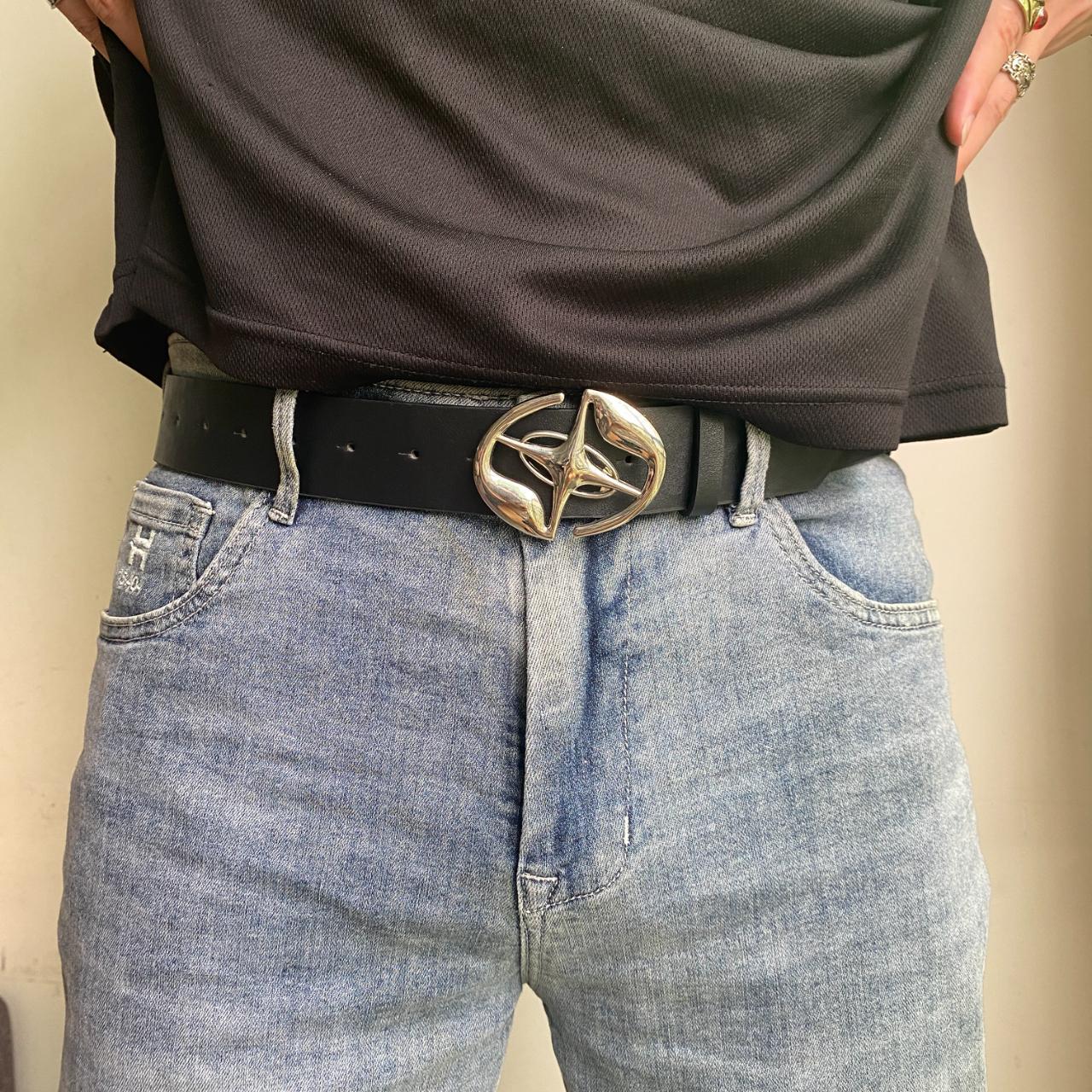 y2k vintage style retro belt for man and woman,emo... - Depop