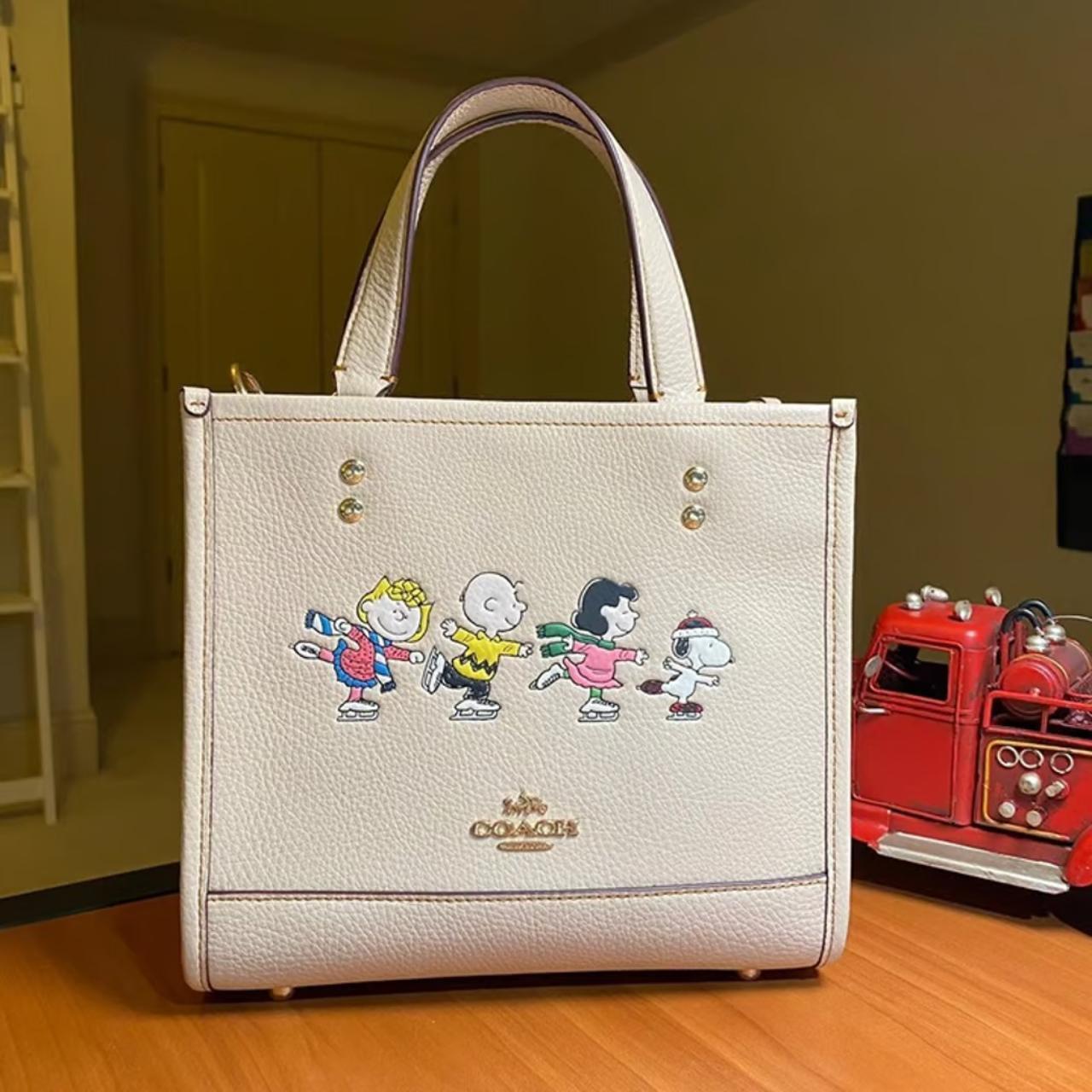 Coach X buy Peanuts purse Dempsey Tote 22 snoopy crossbody