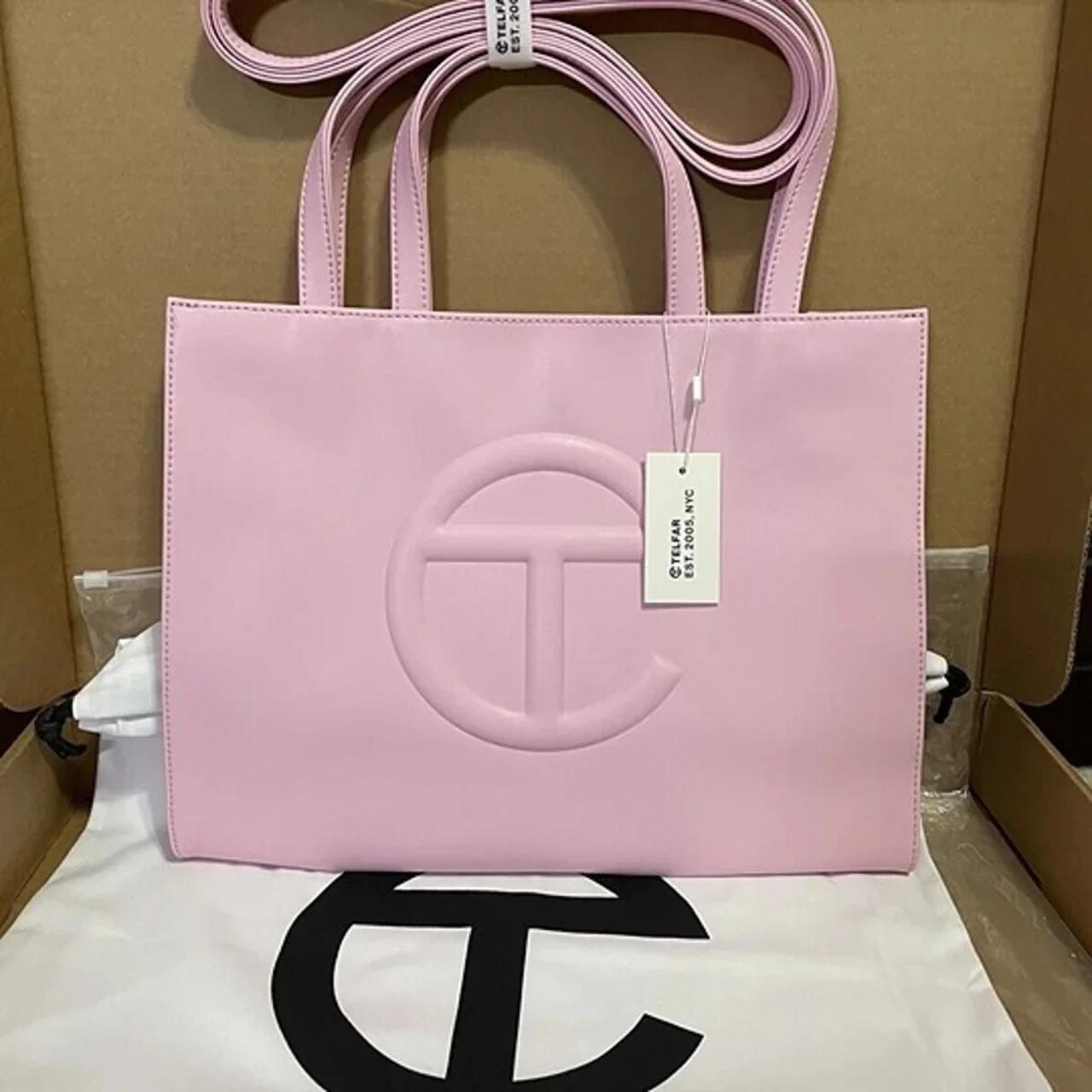 Brand new unused Medium Bubblegum Pink Ｔ elfar outlet Bag shopping bag