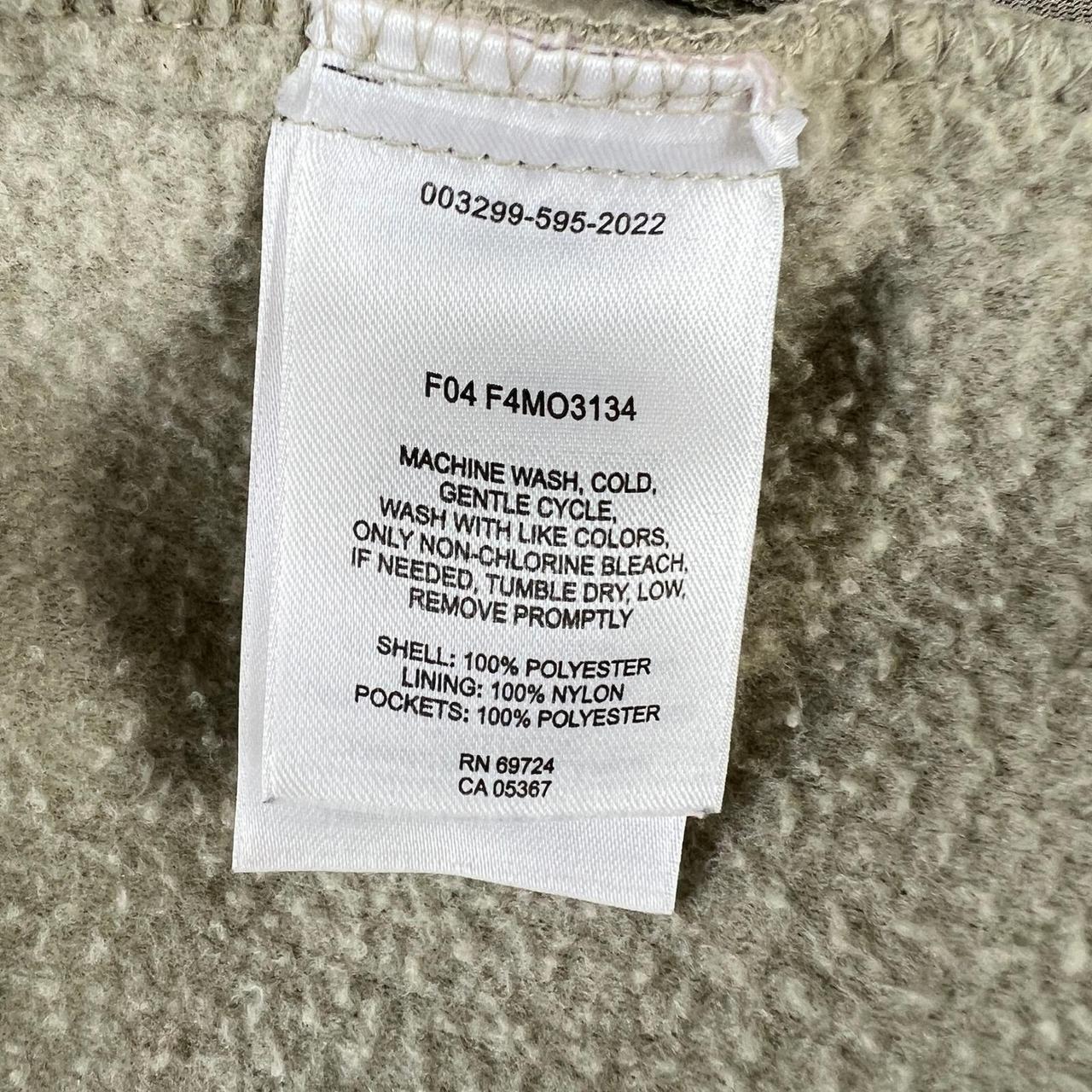 Preloved Men's Windbreaker Jacket - Tan/Black - X… - image 6