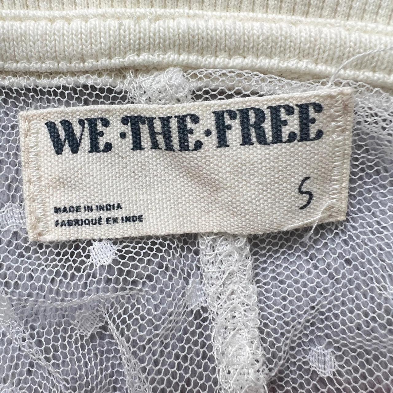 We The Free Women's Sweatshirt - Cream/Orange - S… - image 5
