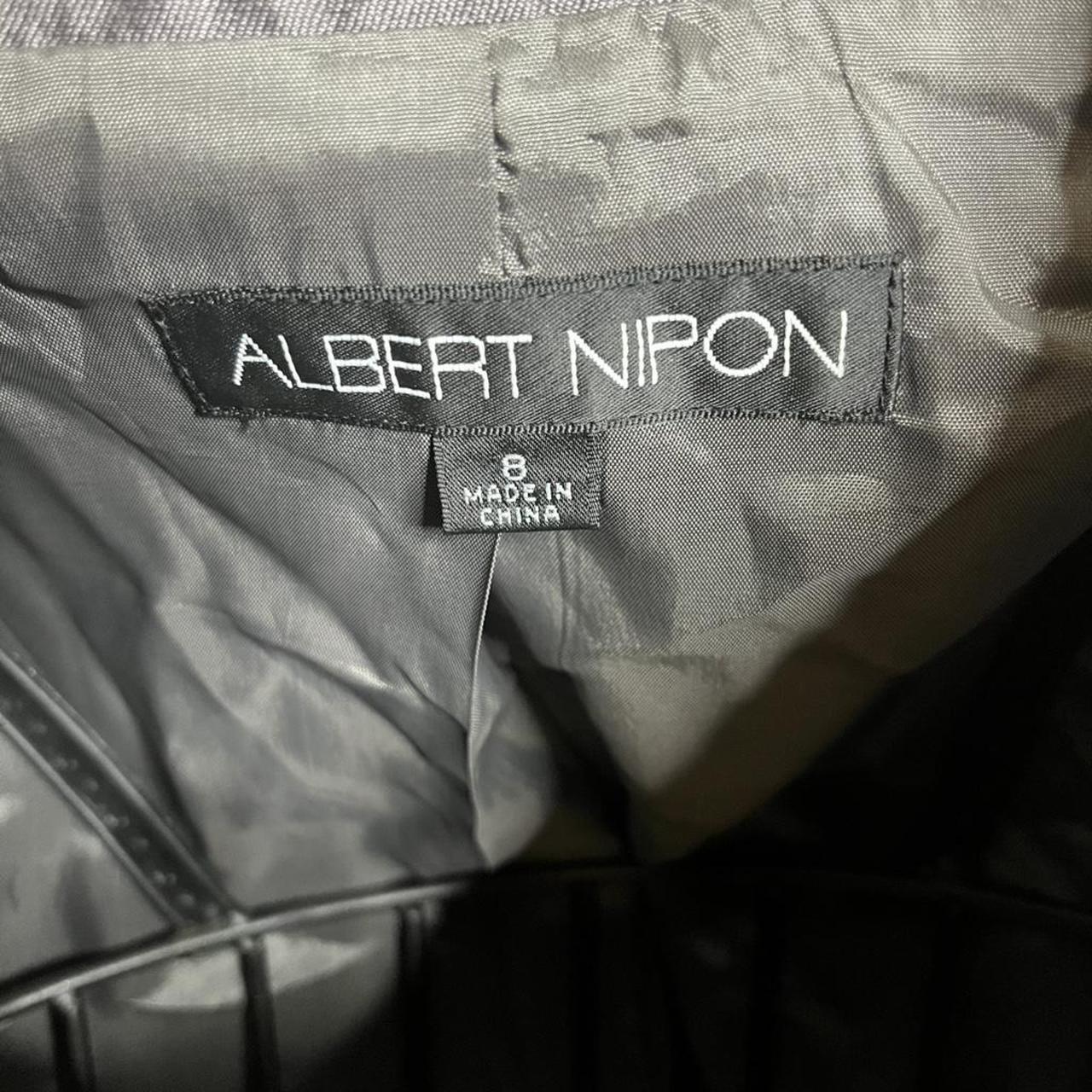 Albert Nipon Women's Jacket - Black/Grey - 8 – Gr… - image 7