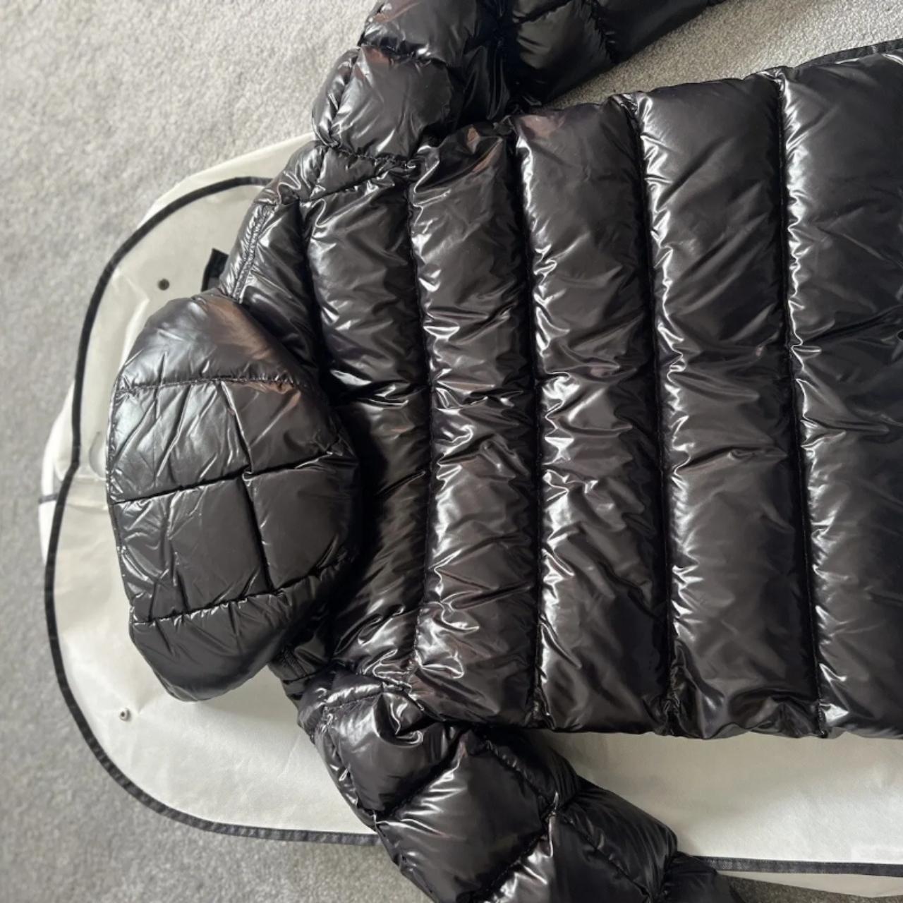 Moncler Maya Puffer Jacket Black - Depop