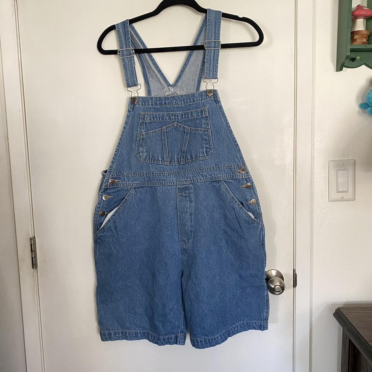 Women S Blue Dungarees Overalls Depop