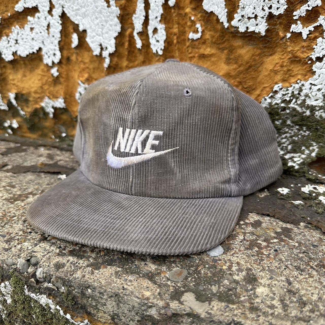 Vintage 1990s 1980s Nike Swoosh Distressed Corduroy. Depop