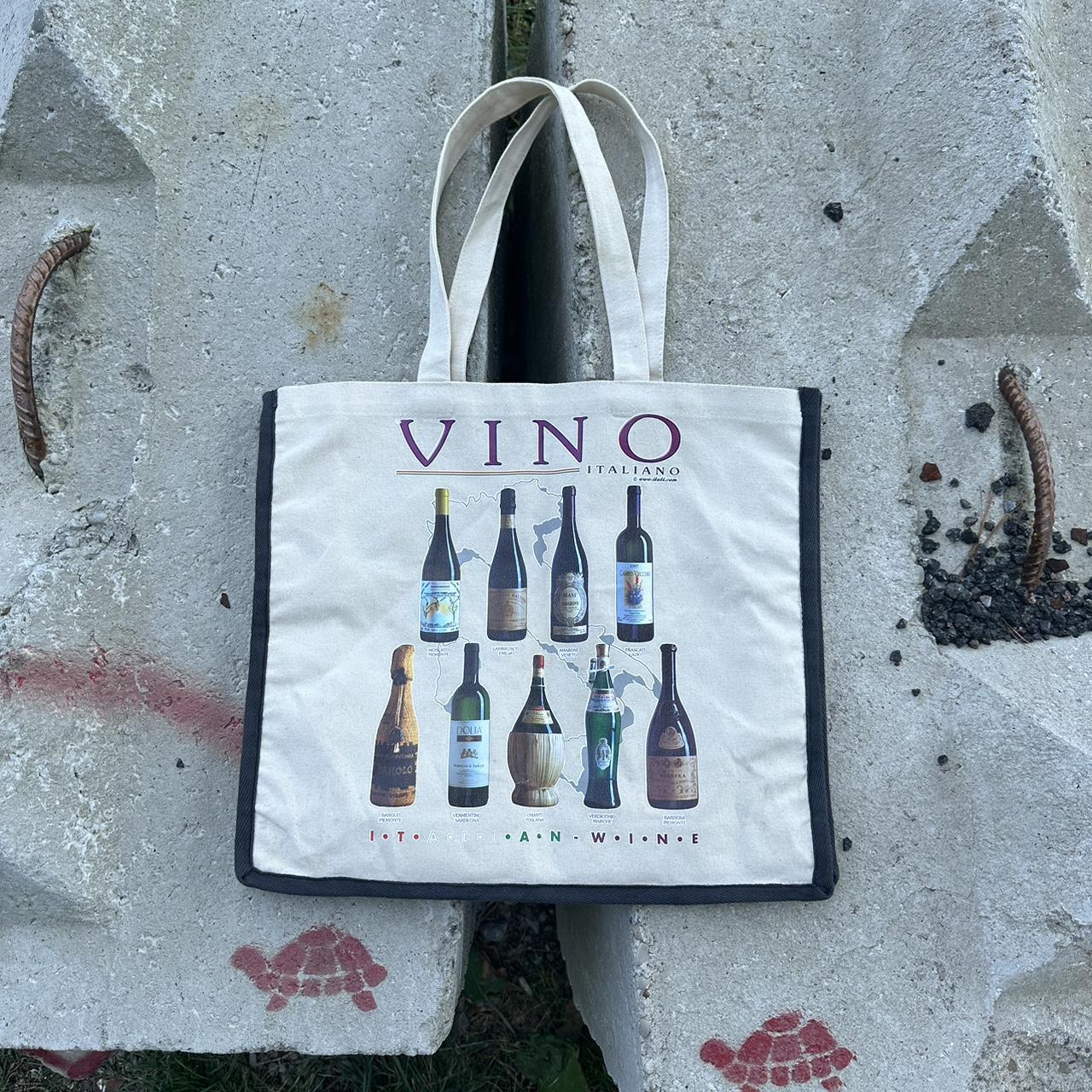 Vintage 1990s Y2K Vino Italian Wine Depop