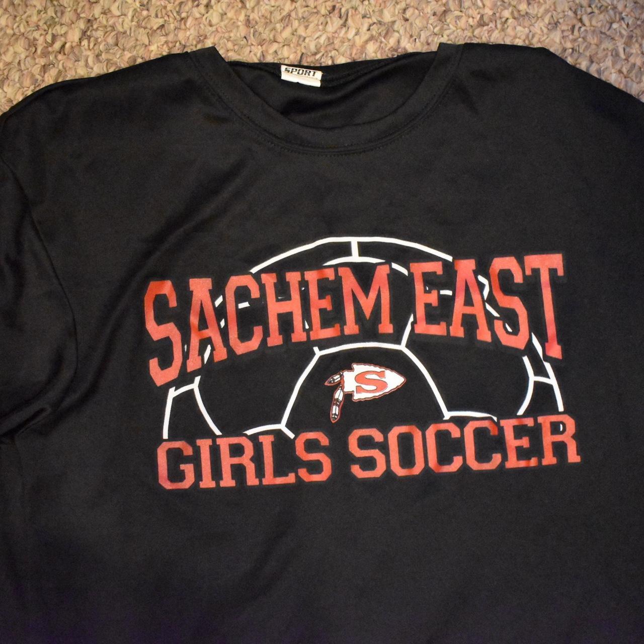 sachem east girls soccer T-shirt| size small| SEND... - Depop