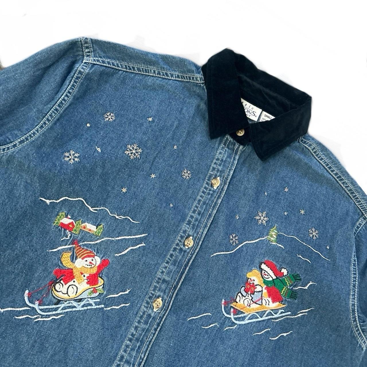 Basic Editions Women's Shirt - Blue - S – Basic E… - image 4