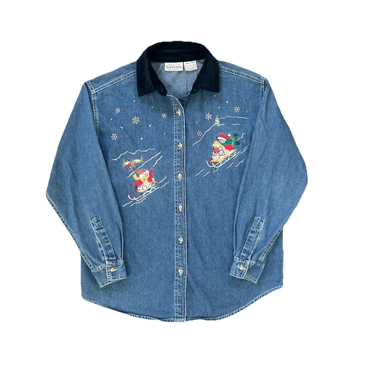 Basic Editions Women's Shirt - Blue - S – Basic E… - image 5