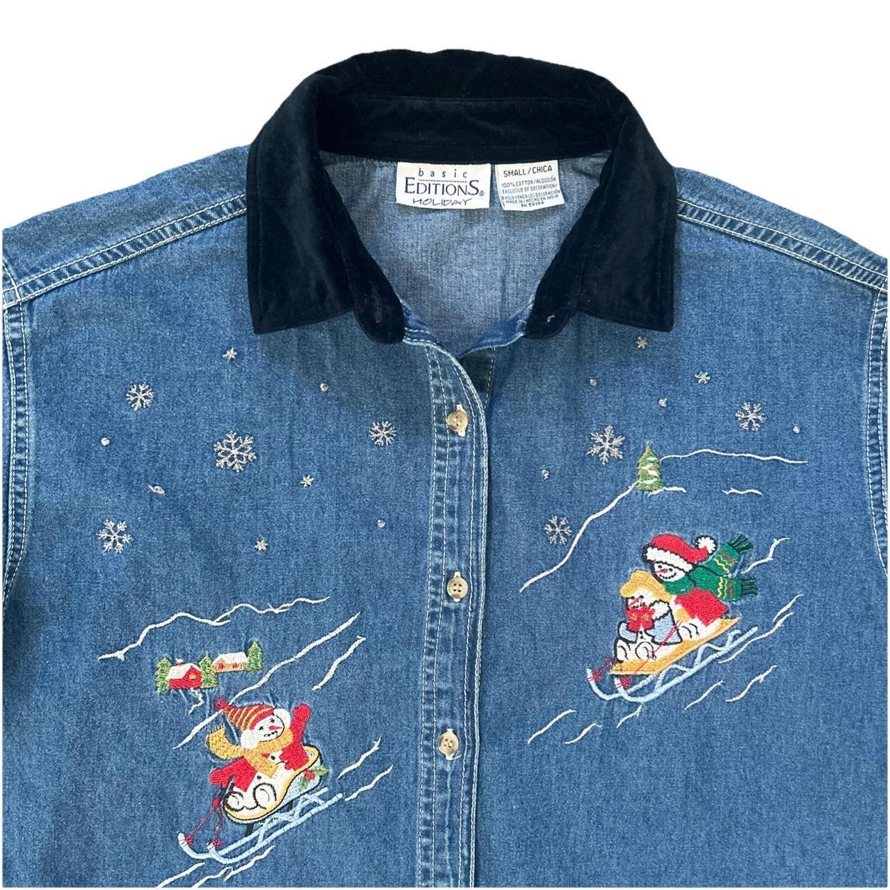 Basic Editions Women's Shirt - Blue - S – Basic E… - image 2