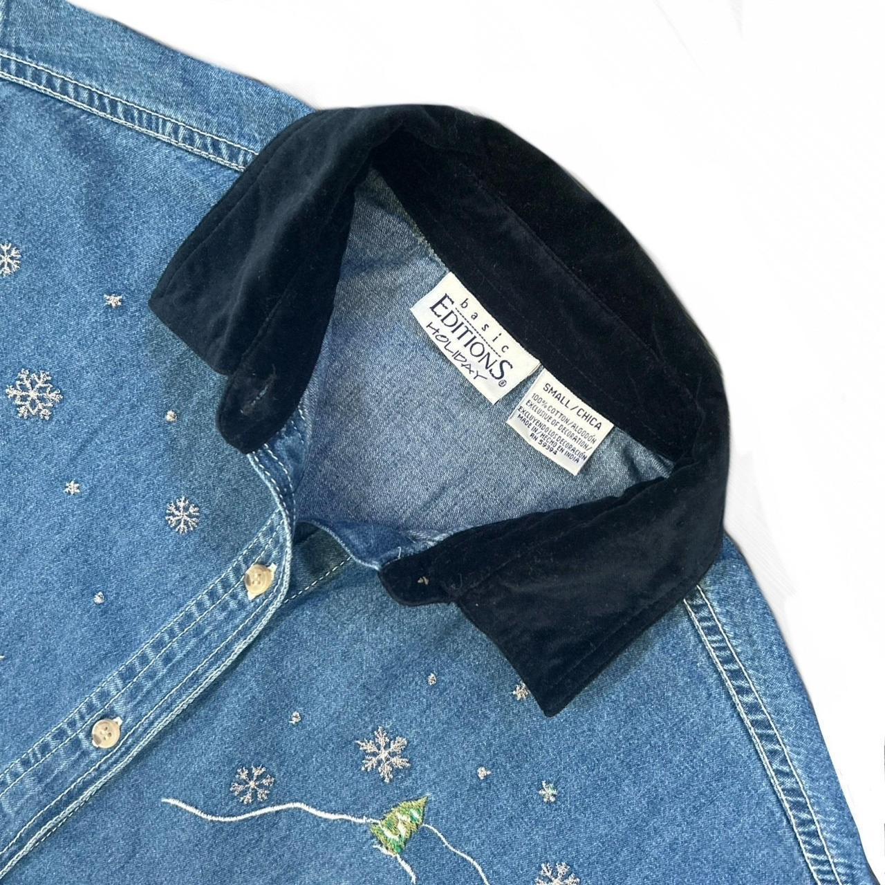 Basic Editions Women's Shirt - Blue - S – Basic E… - image 6