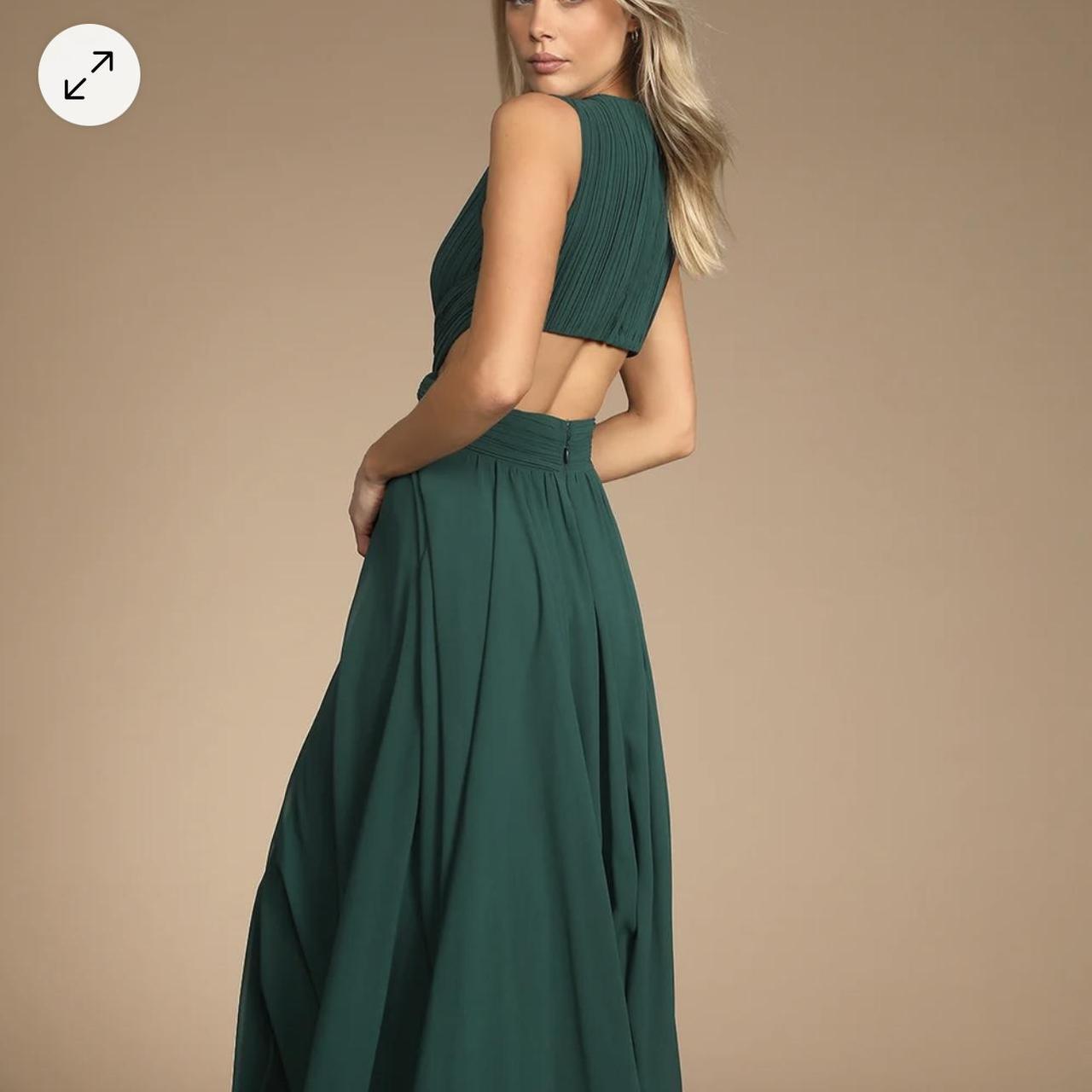 Vivid imagination cutout maxi dress hotsell