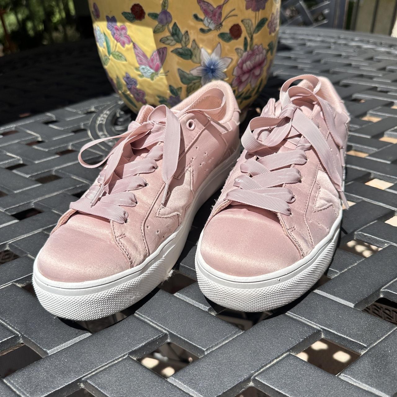 STEVE MADDEN MADDEN NYC SATIN SNEAKERS WITH Depop