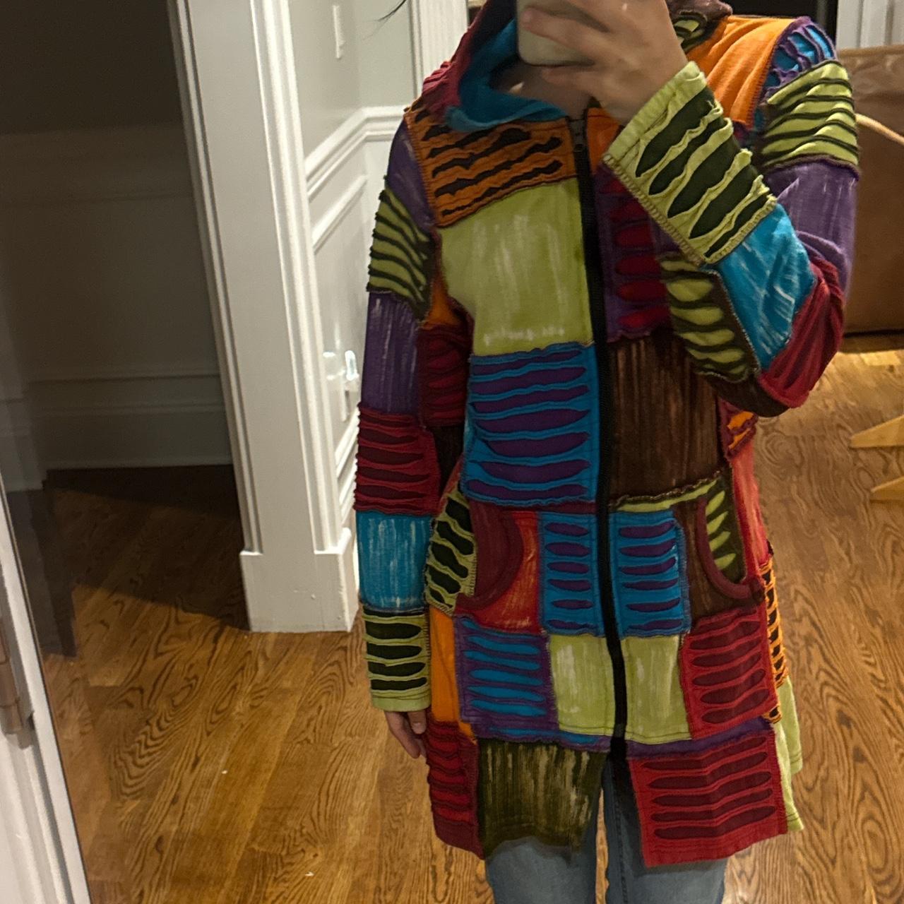 Women's Jacket - Multi - M – Patchwork Greater Go… - image 1