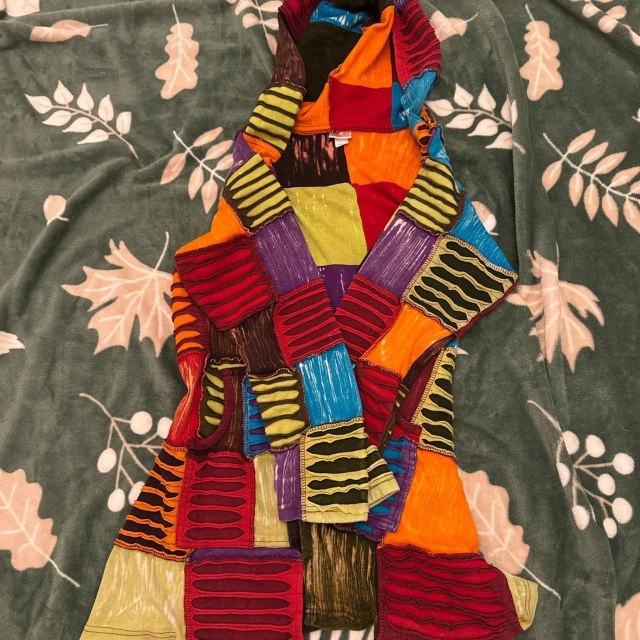 Women's Jacket - Multi - M – Patchwork Greater Go… - image 3