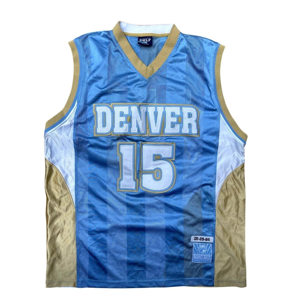 Men's Tank top - Blue - M – Delf Carmelo Anthony Denver Nuggets Big League …