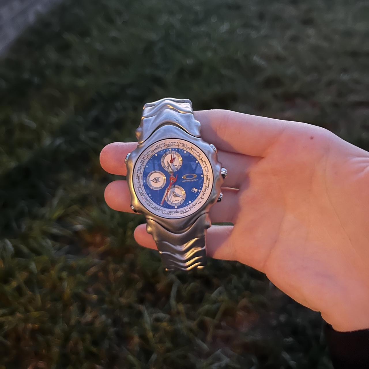 MG クォーツ腕時計Y2K A1296 Oakley GMT Any y2k wristwatch
