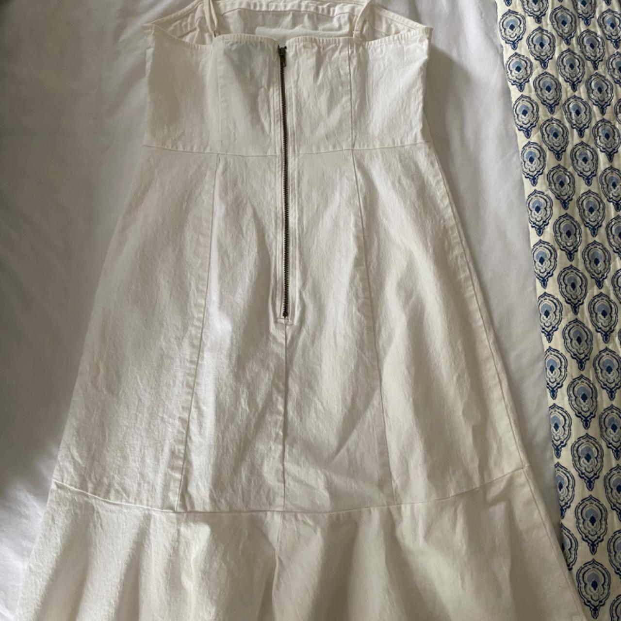 Women s Aqua Bloomingdales white mini dress