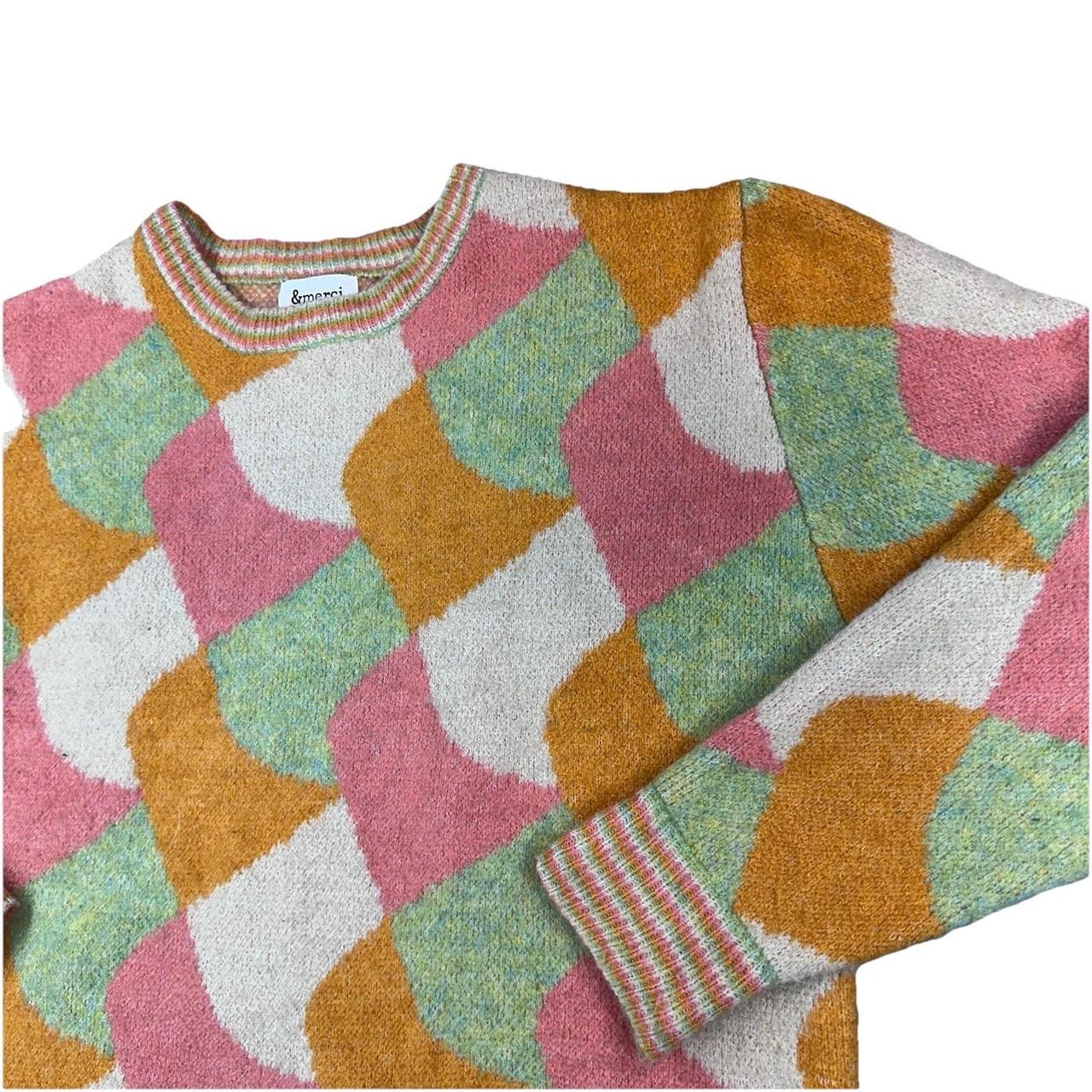 Women's Sweater - Multi - L – Add a pop of color … - image 1