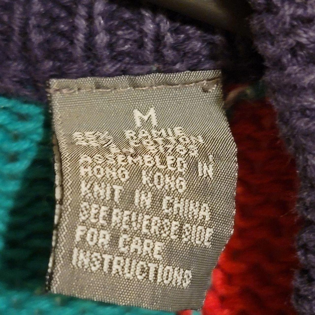 Source Unknown Women's Sweater - Red/Yellow - M –… - image 3