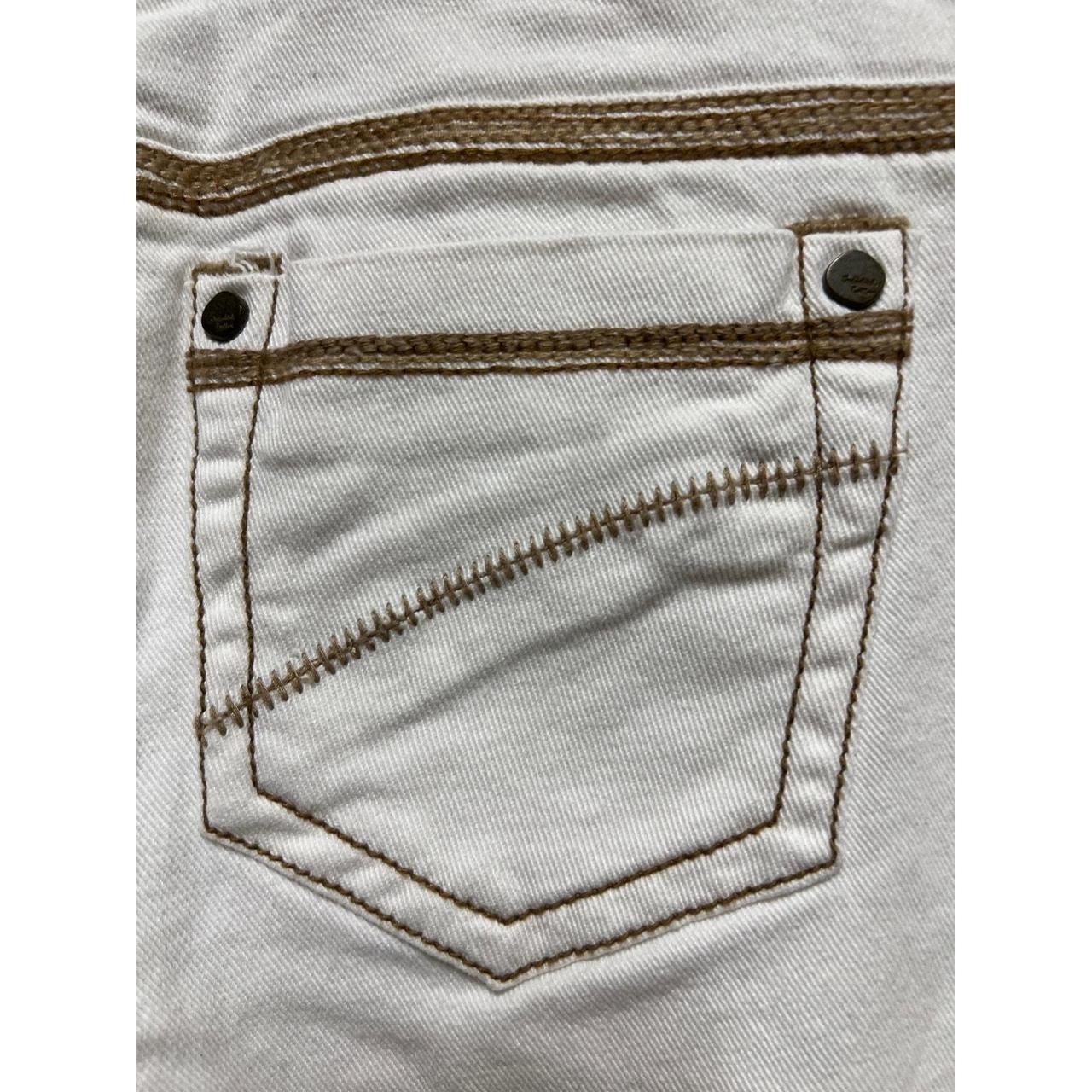 Source Unknown Women's Shorts - Cream/Brown - 3 –… - image 4