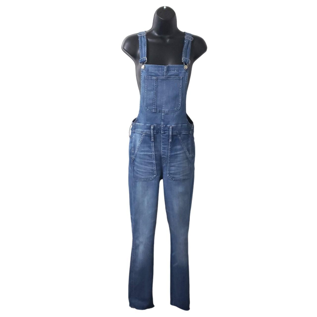 Madewell hotsell skinny denim overalls size small