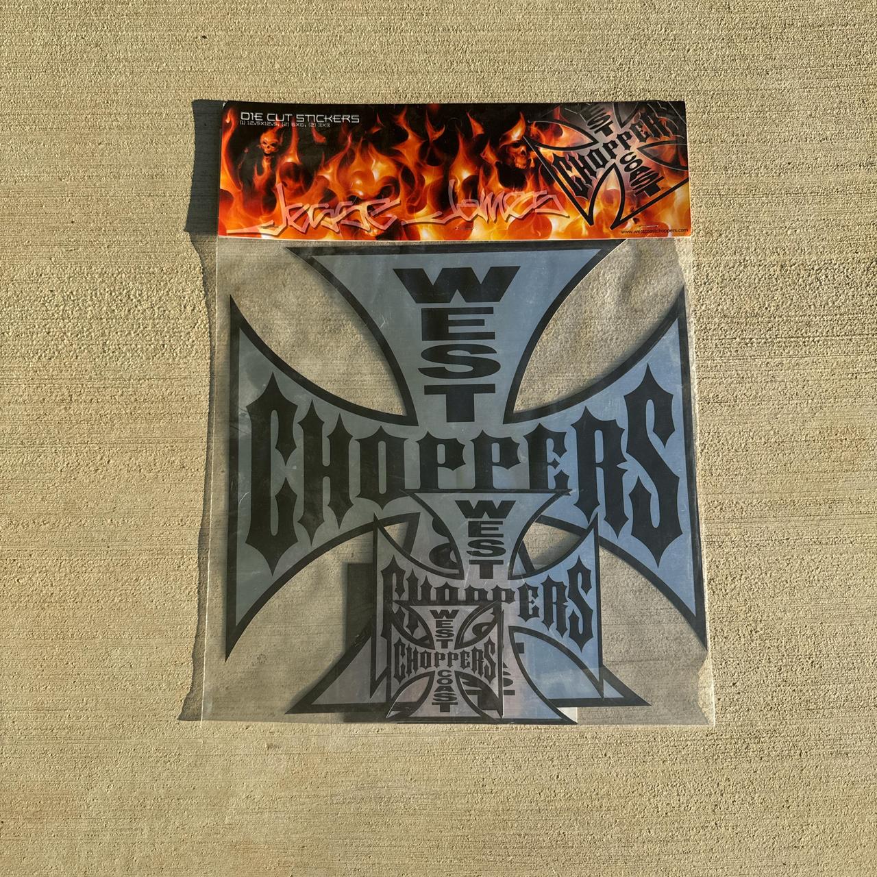 Orders West Coast Choppers stickers 20 packs