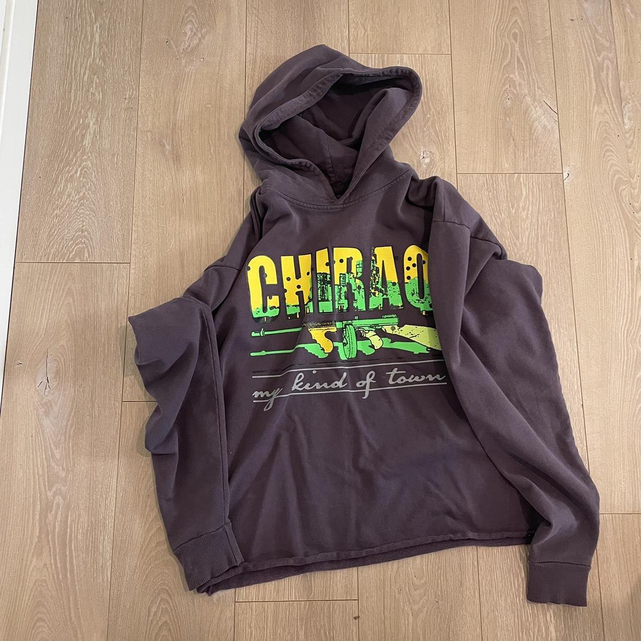 Vlone chiraq hoodie chicago pop up brand new Depop