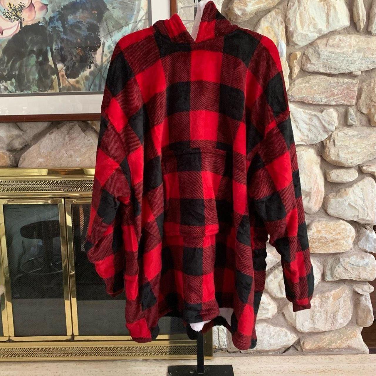 Unisex Buffalo plaid huggle one size fits most plush. Depop