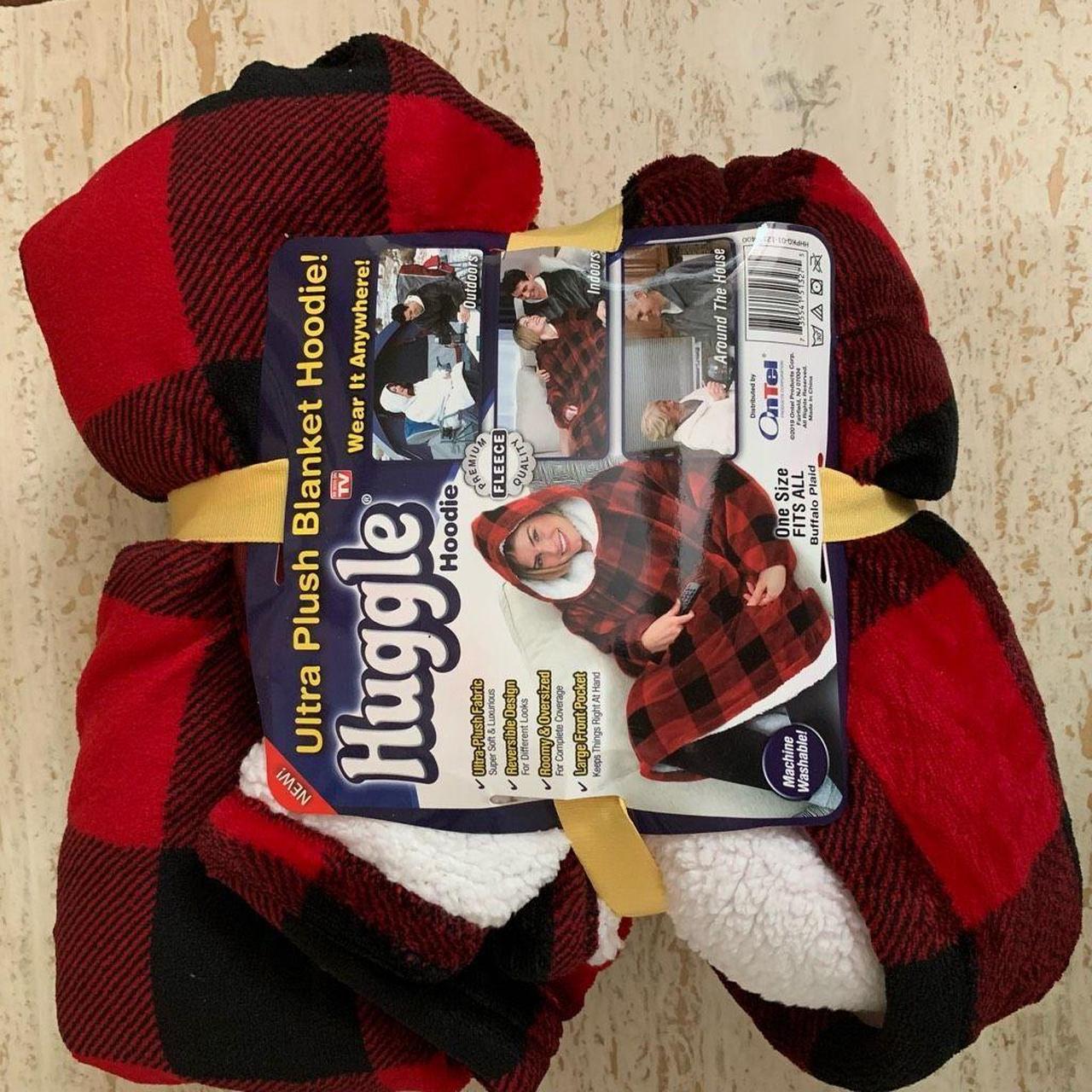 Unisex Buffalo plaid huggle one size fits most plush. Depop