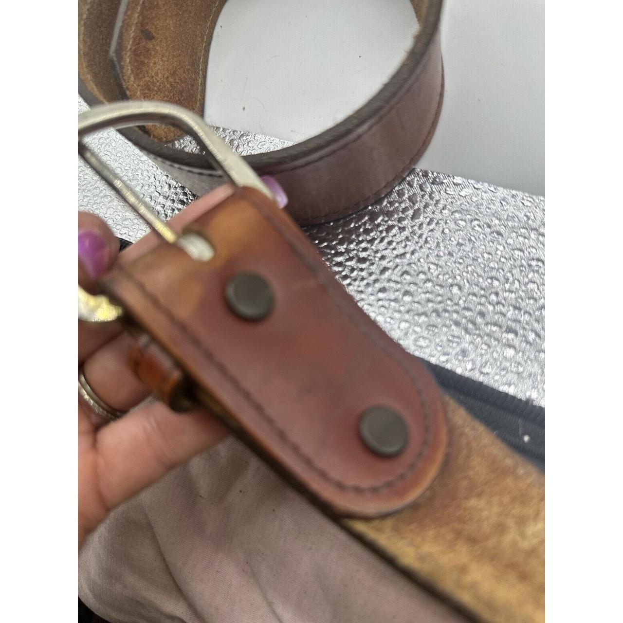 Source Unknown Men's Belt - Brown – Circle Y Genu… - image 3