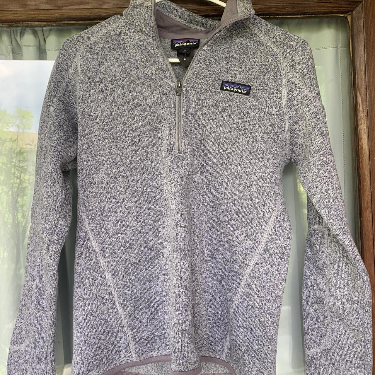 Light purple patagonia fleece best sale