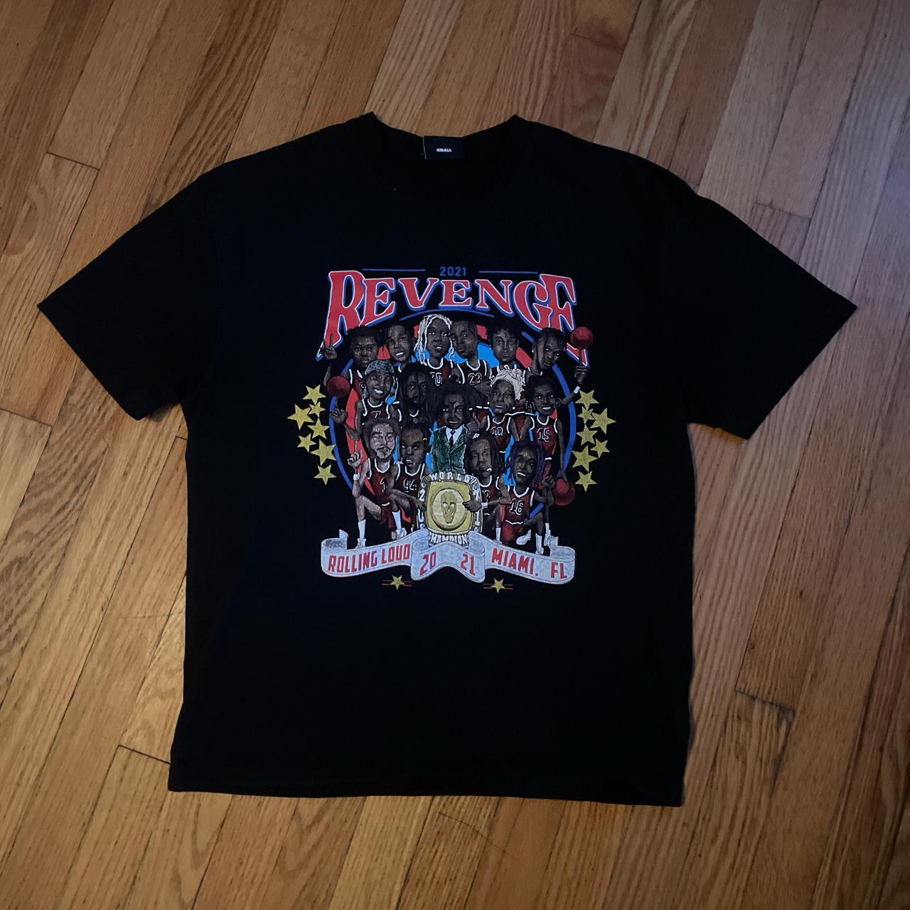 Revenge Rolling Loud Miami T shirt order Size Large