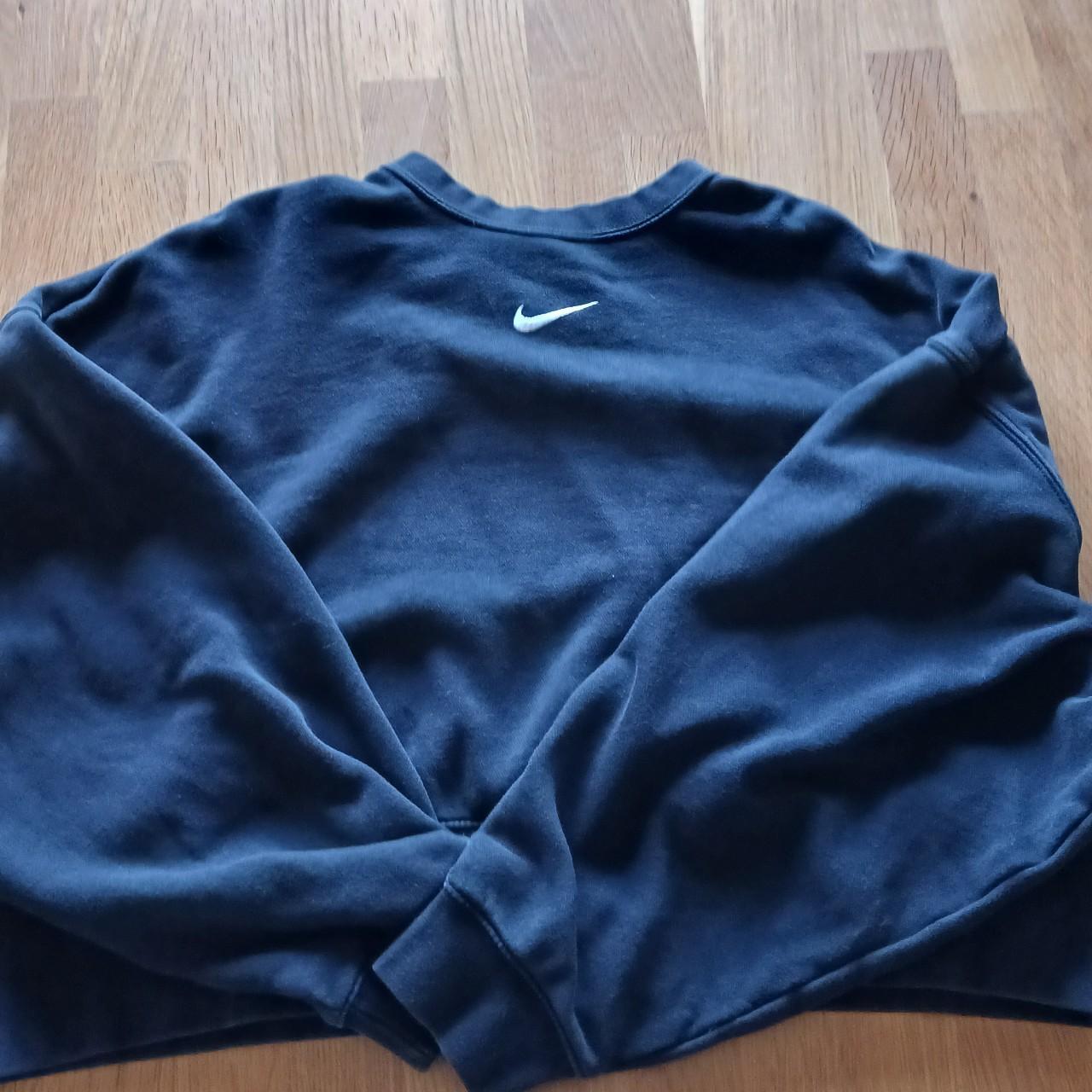 cropped nike jumper