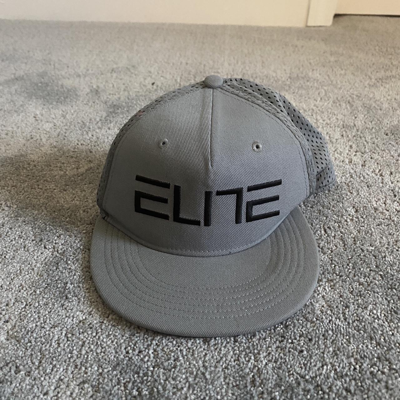 Nike elite grey and black hat nike