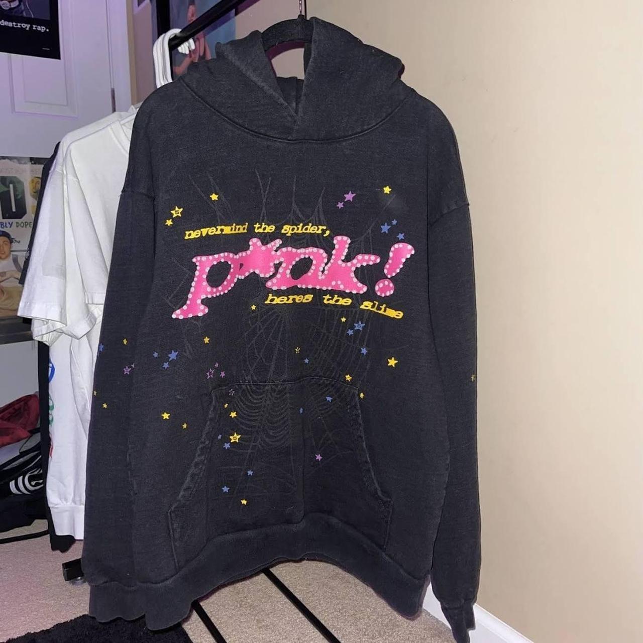 Sp5der hoodie red/pink #streetwear #hoodies #sp5der | Depop Sp5der hoodie red/pink #streetwear #hoodies #sp5der | Depop
