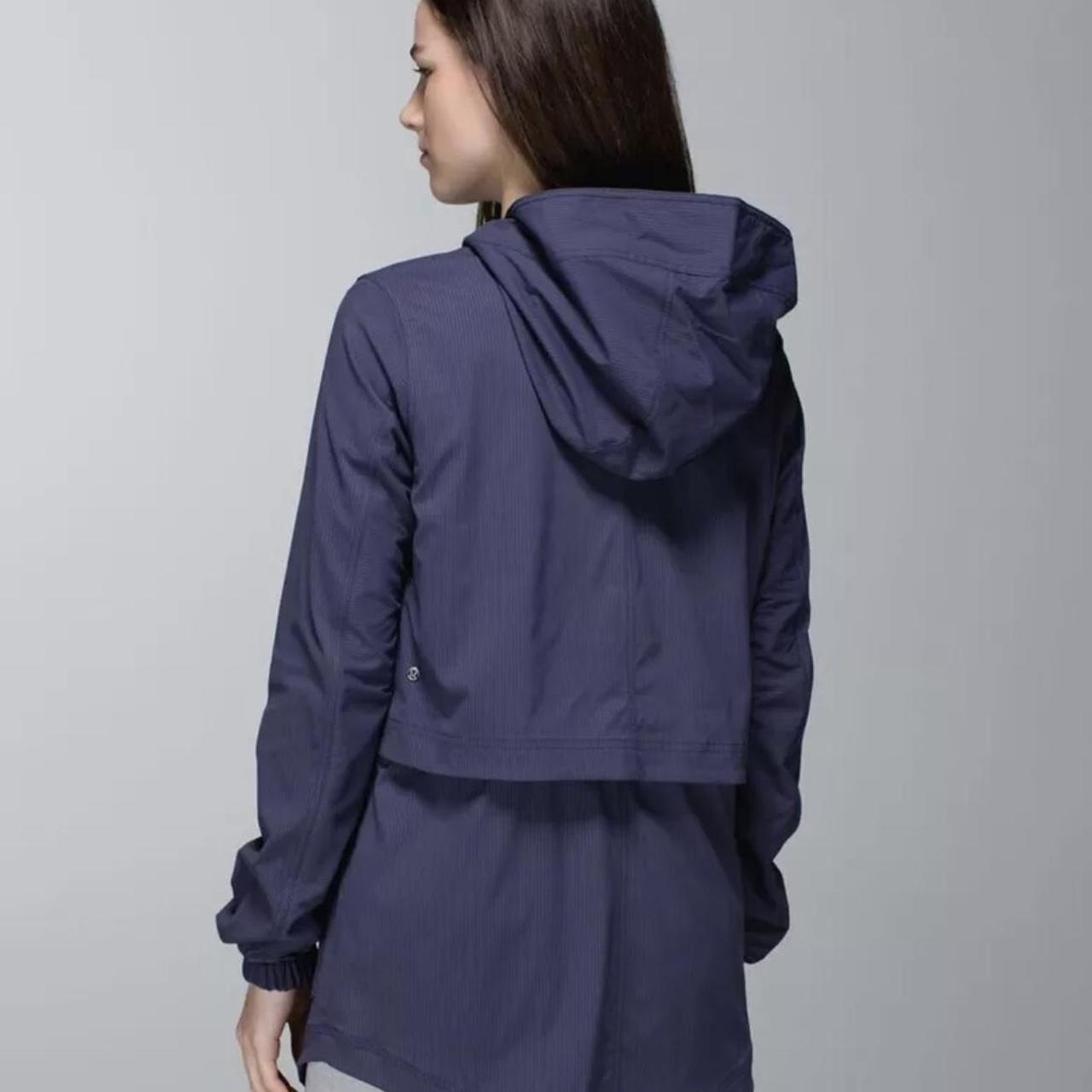 Lululemon Yogi Anorak Jacket Cadet Blue Parka Coat. Depop