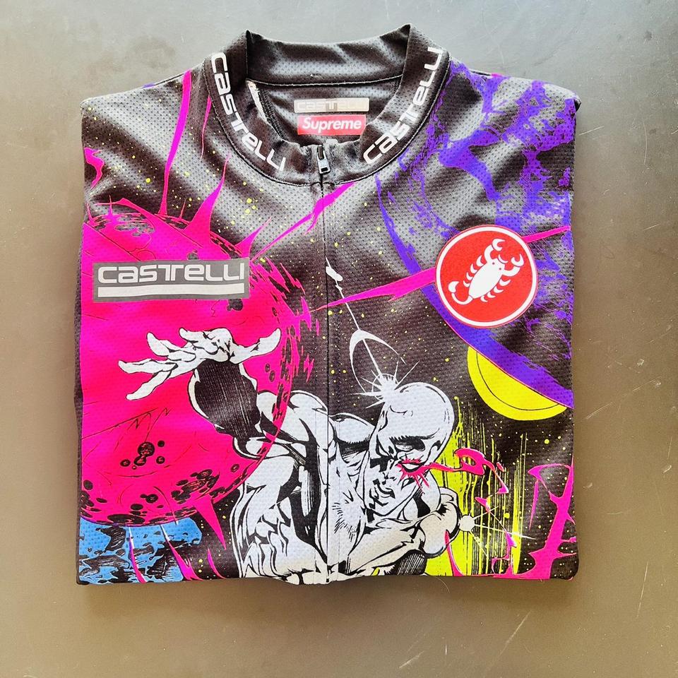 Supreme X Castelli Rossocorsa X Marvel Silver Surfer... - Depop