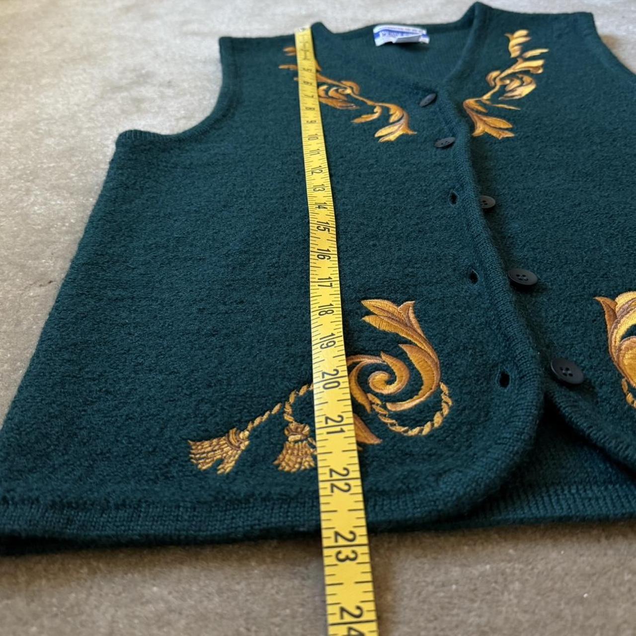 Pendleton Women's Vest - Green - S – PENDLETON Gr… - image 3