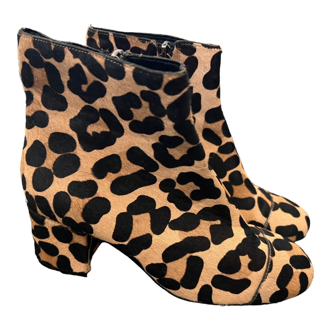 Halogen leopard boots best sale