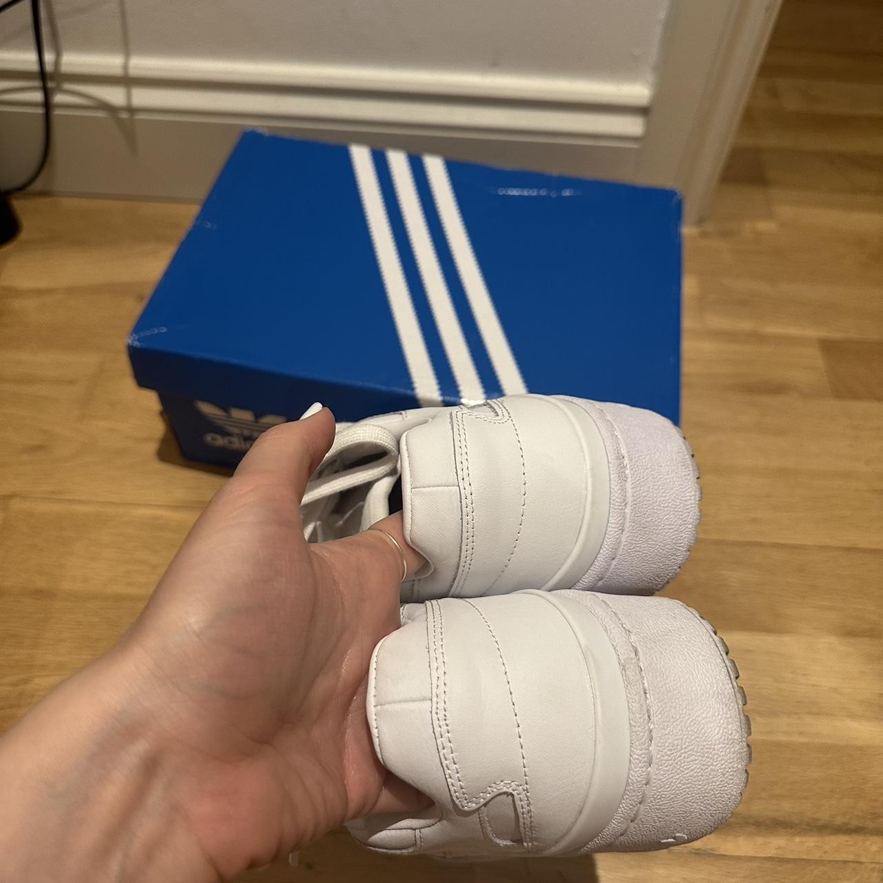 Adidas Originals Women's White Trainers | Depop