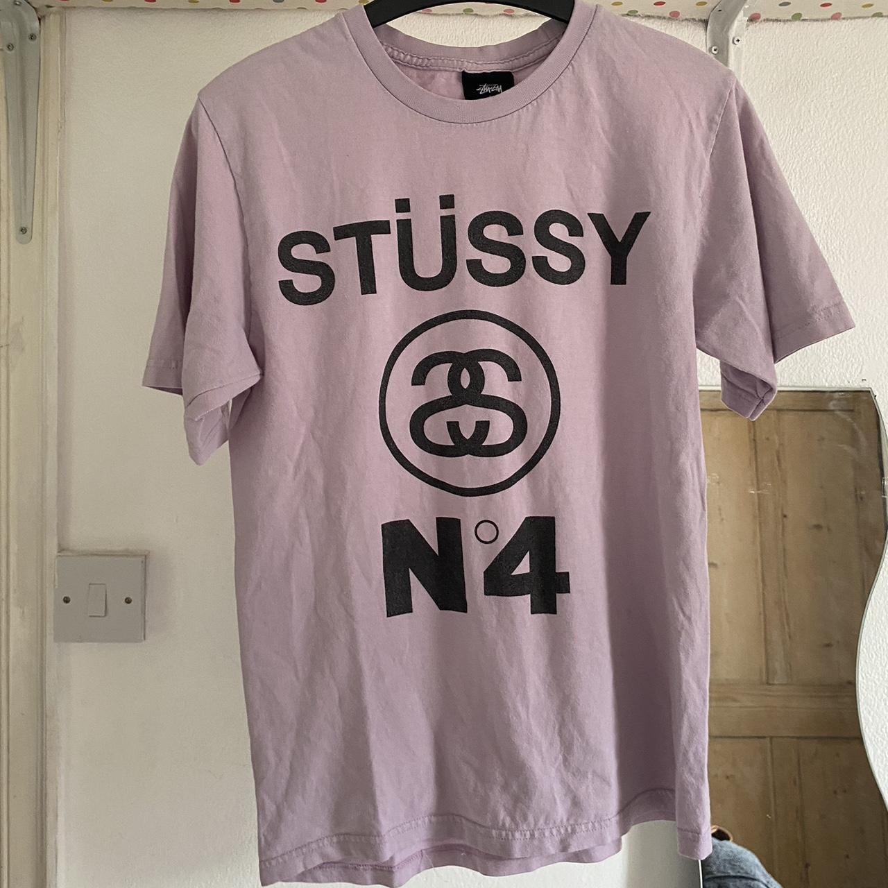 stussy t shirt rosa