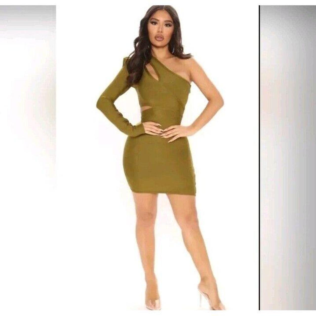 Fashion Nova Womens Take My Time Bandage Mini Dress