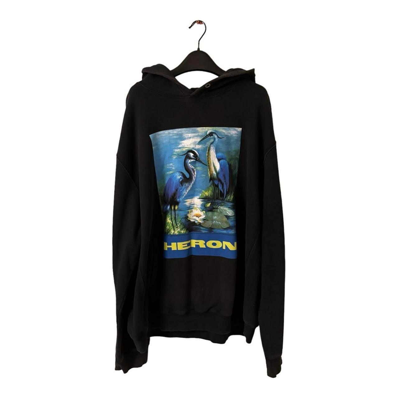 Heron preston swan hoodie hotsell