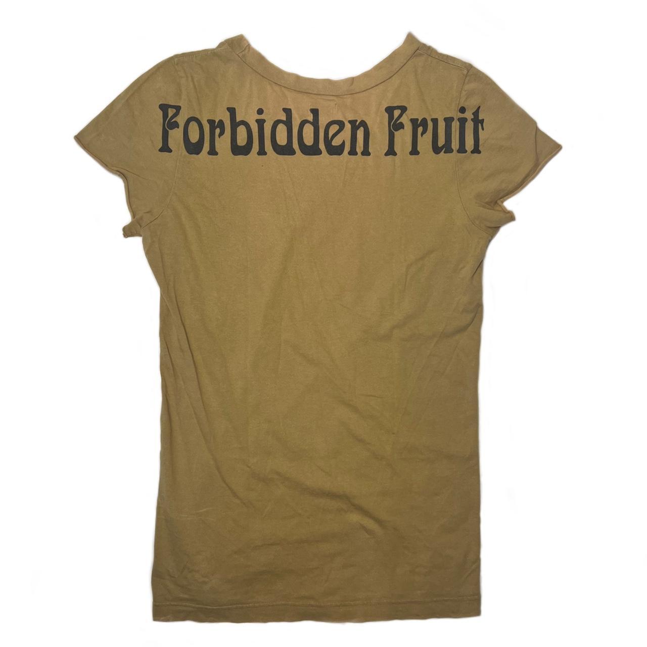 トップス L.G.B. FORBIDDEN FRUIT T-shirt ルグランブルー L.G.B. 日本製 FORBIDDEN FRUIT TEE プリントクルー