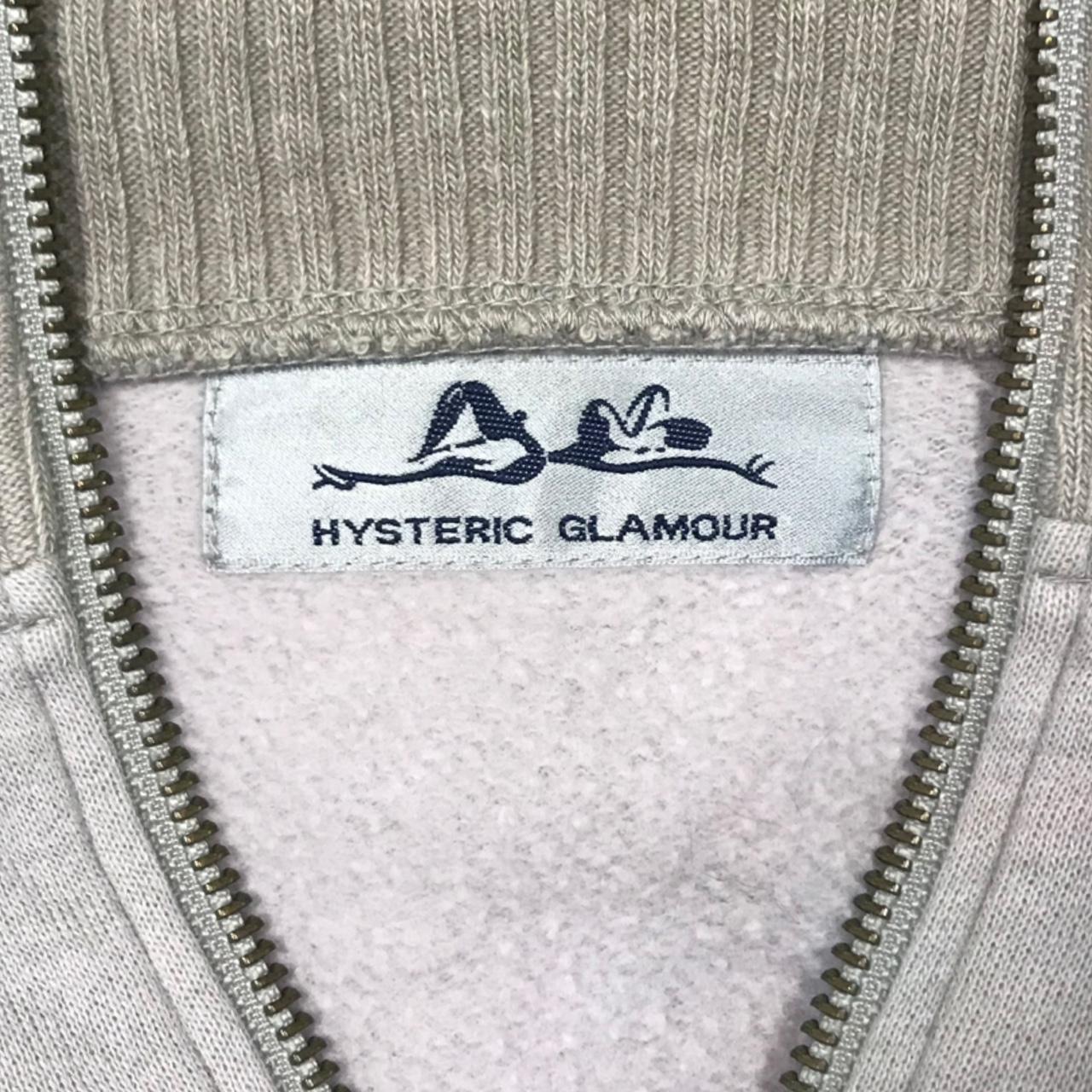 Hysteric Glamour Dog/God Zip-Up Sweater This is | Depop