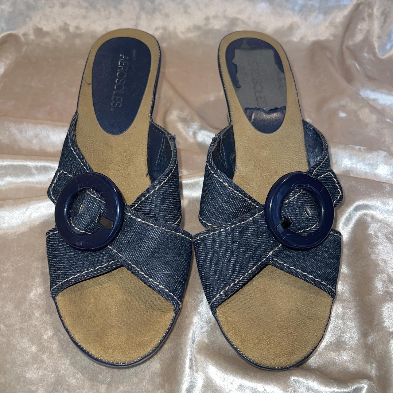 Aerosoles 2024 blue sandals