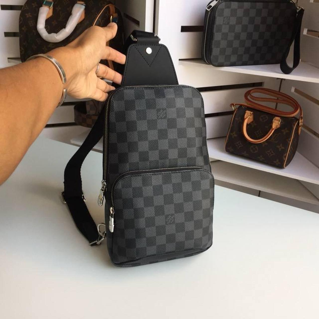 Louis Vuitton Avenue Sling Bag Damier Graphite